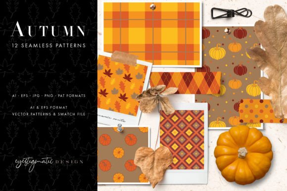 12 Seamless Autumn Patterns - Set 1: A Comprehensive Evaluation