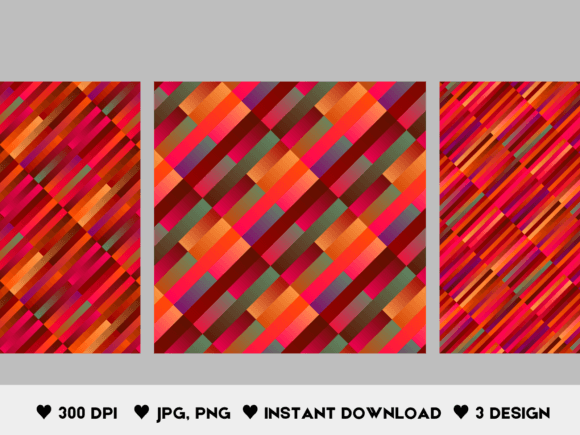 3 Seamless Gradient Patterns for Modern Design