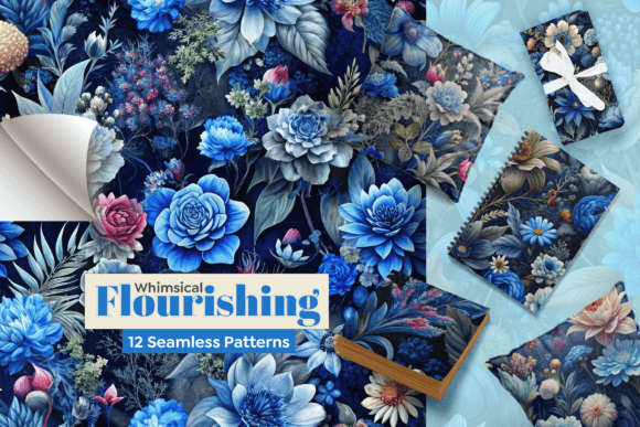 Blooming in Blue Seamless Patterns: A Practical Evaluation for Creative Professionals