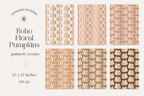Boho Floral Pumpkins Seamless Patterns: The Ultimate Guide to Autumn Aesthetics