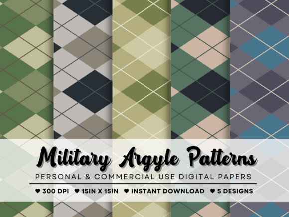 Seamless Military Argyle Patterns: The Ultimate Vector Resource for Modern Designers