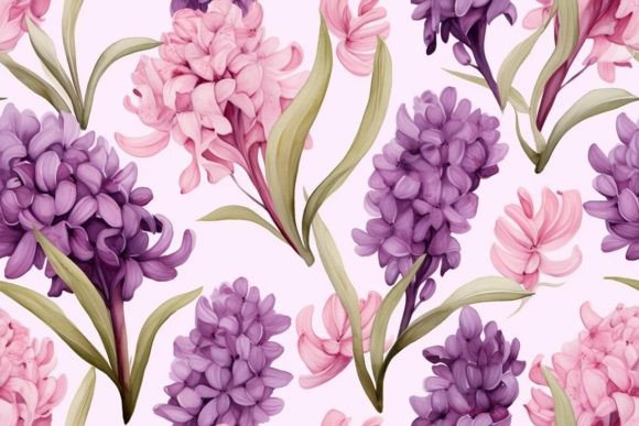 Transforming Spaces with Botanical Design Hyacinth Patterns