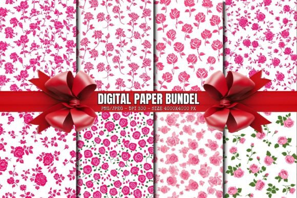 Watercolor Rose Patterns: Elevate Your Creative Projects