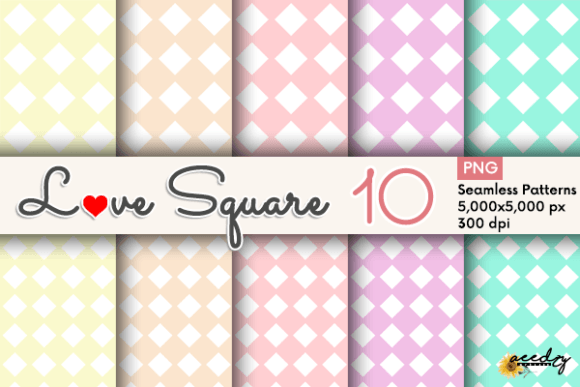 White Square Patterns Set 1: A Versatile Foundation for Your Next Creative Project